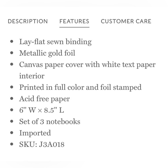 New! Rifle Paper Co. Notebook Set - Picture 10 of 16